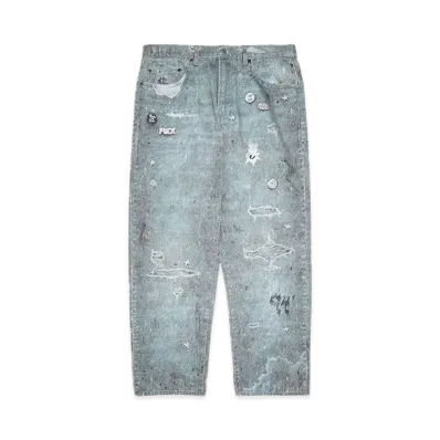 Supreme HJR Trompe Loeil Loose Fit Jean "Blue"