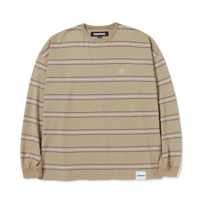 NEIGHBORHOOD Border Crewneck LS "Sand"