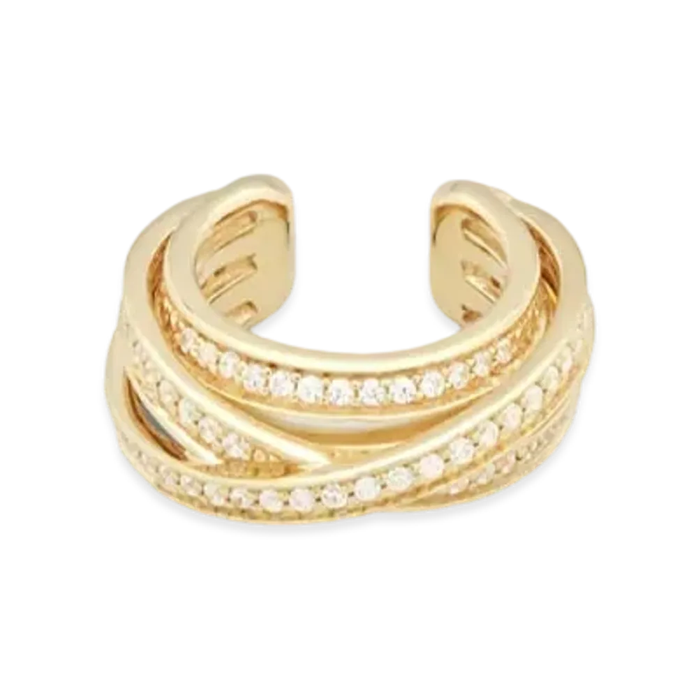 TOMWOOD Orb Ear Cuff "Gold"