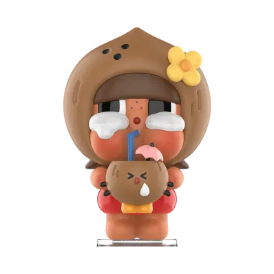 POP MART Crybaby Coconut Figure-Brown