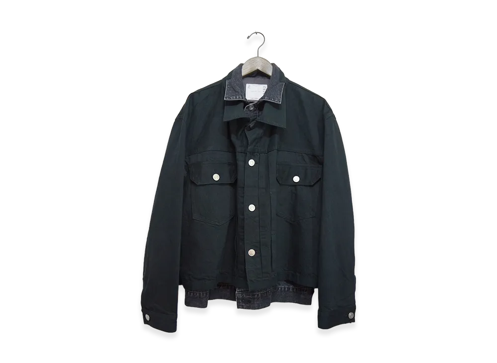 sacai Leather Riders Jacket 