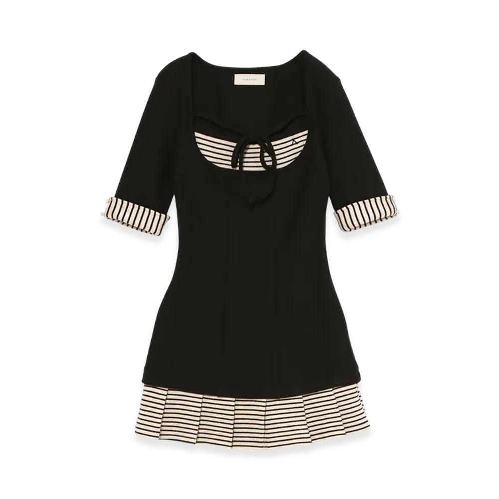 ANDMARY Betty Shirring Mini Dress ANDMARY Betty Shirring Mini Dress