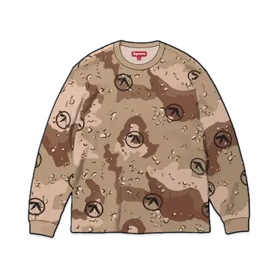 Supreme x Aphex Twin L/S Thermal "Desert Camo"