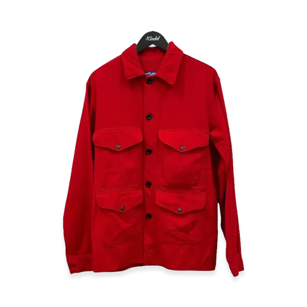 JUNYA WATANABE MAN Wool Acrylic Twill Jacket "Red"