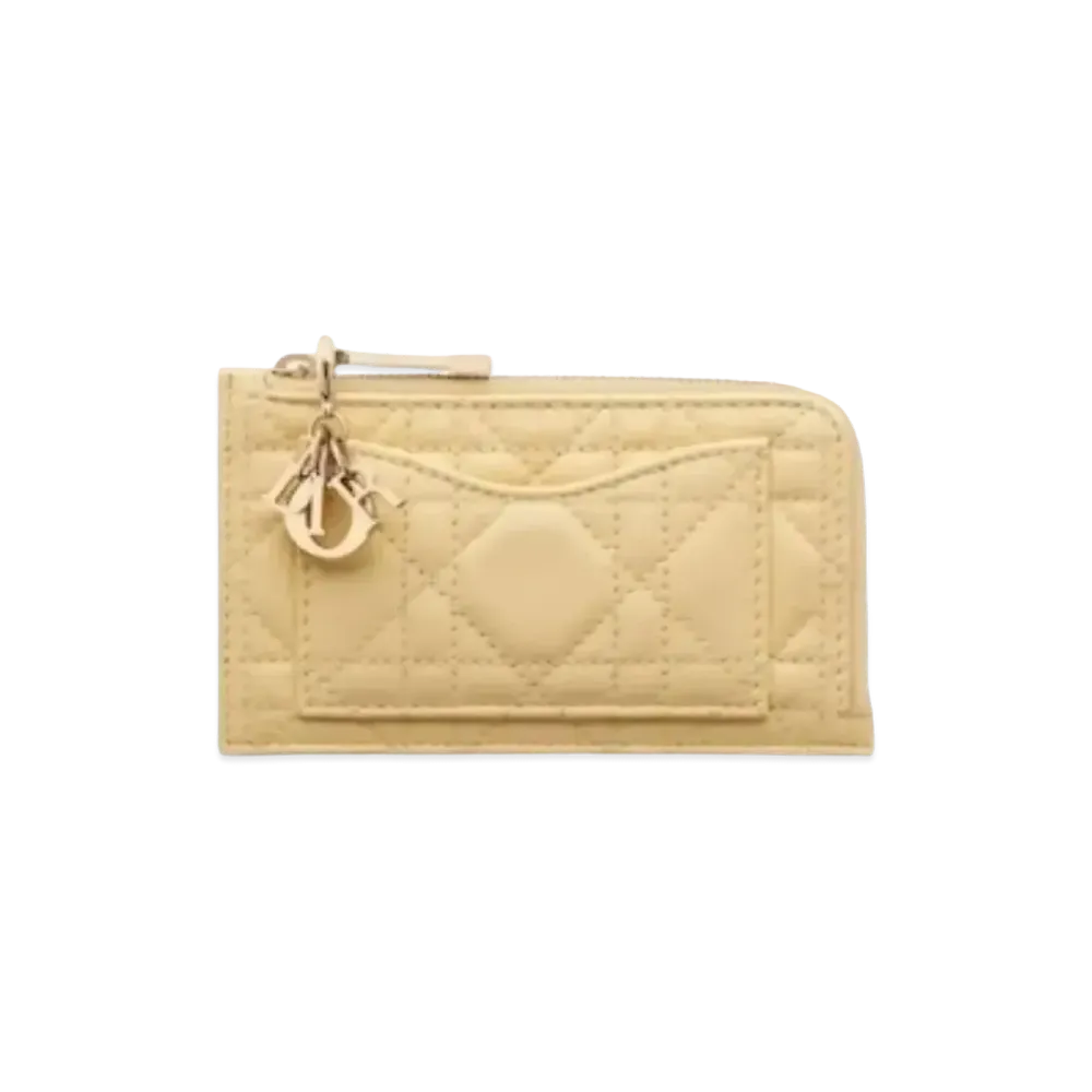 Dior Card Holder "Yellow"