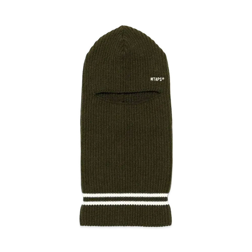 WTAPS Balaclava / Balaclava / Acrylic. Sign "Olive Drab"