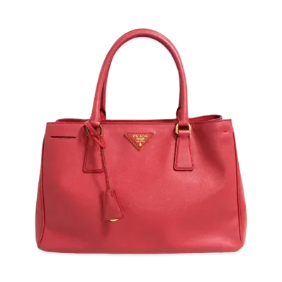 PRADA Saffiano Hand Bag "Pink"