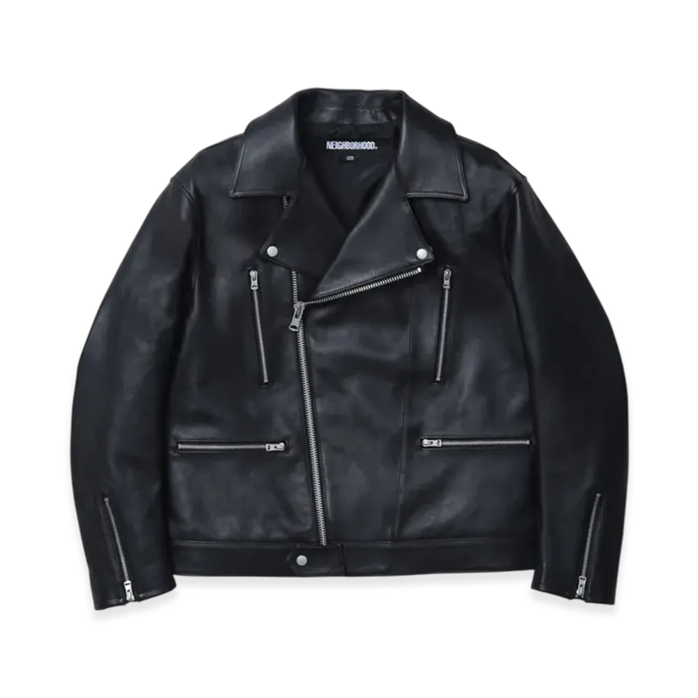 NEIGHBORHOOD Leather Riders Jacket "Black"