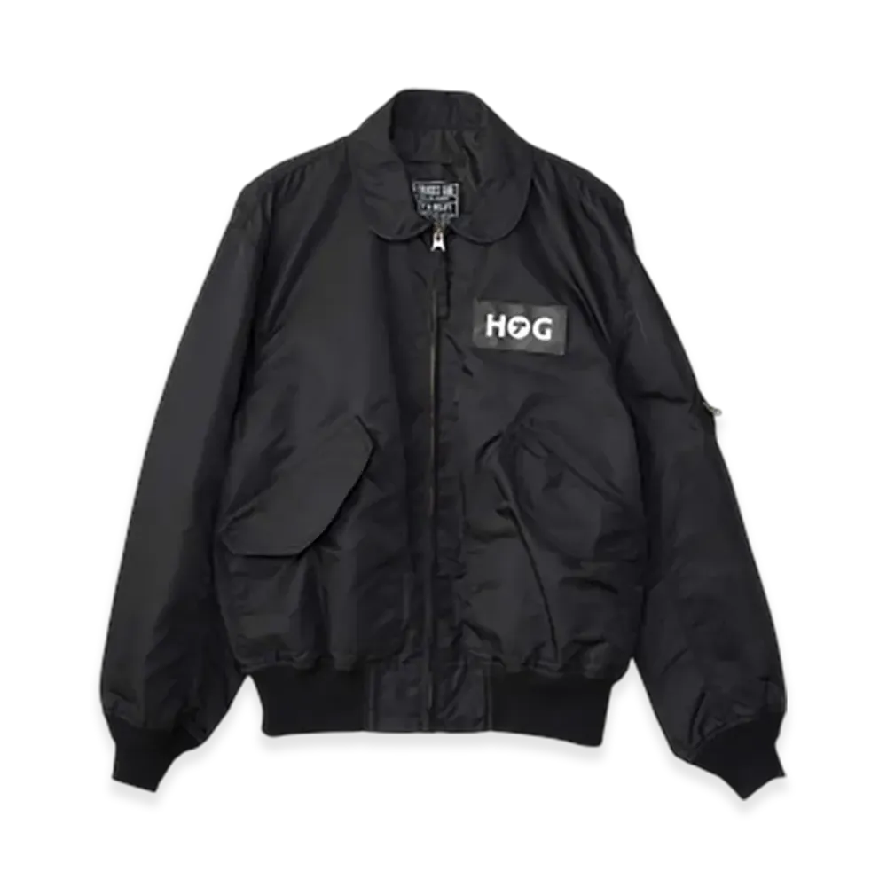 HYSTERIC GLAMOUR HG Symbol Logo CWU-36P Jacket "Black"
