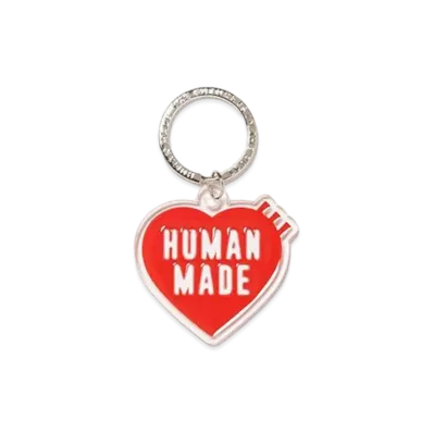 HUMAN MADE Heart Keyring "Red"