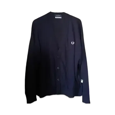 SSZ x FRED PERRY Cardigan "Navy"