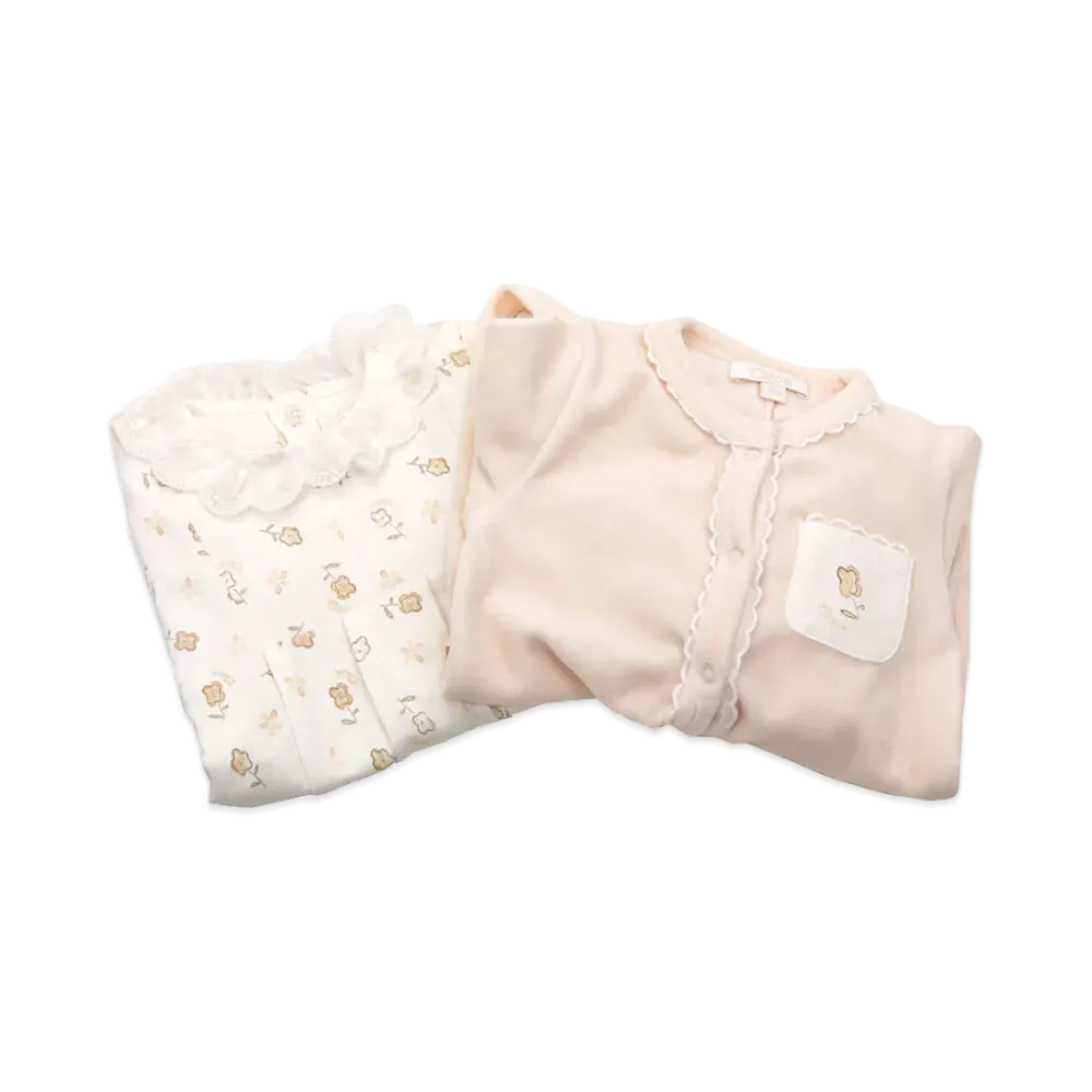 Chloe Kids Baby Gift Set "Pale Pink/White"