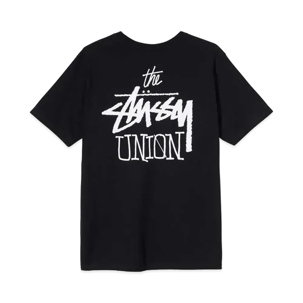 Stussy × Union 30TH The Stussy Union Tee "Black"