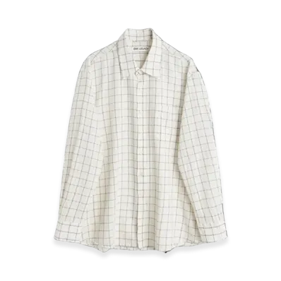 OUR LEGACY Above Shirt "Light Mediterranean Check"