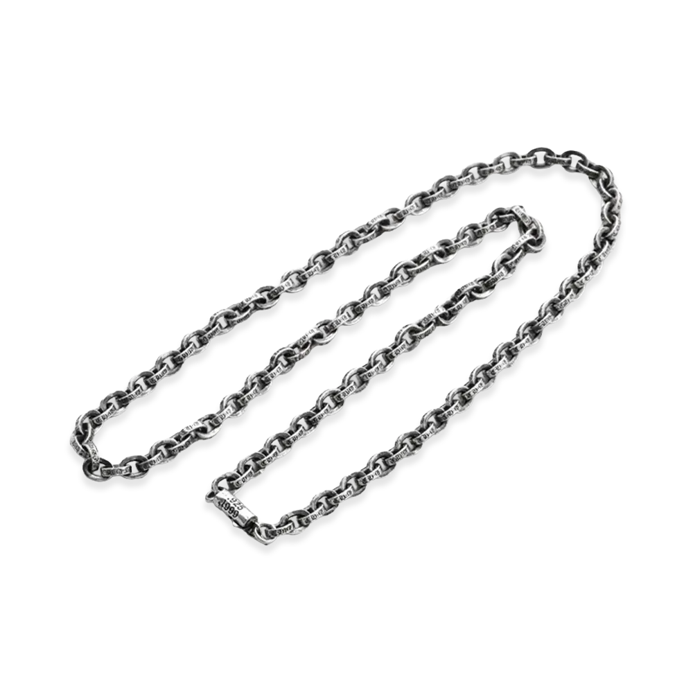 Chrome Hearts Paper Chain Necklace "Silver"