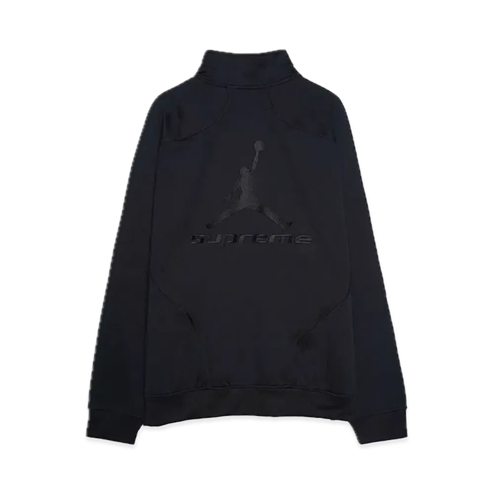 Supreme x Jordan Tricot Track Jacket "Black"