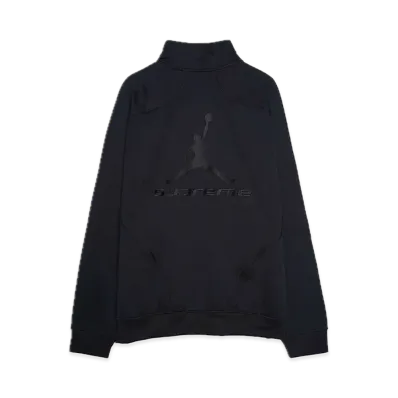 Supreme x Jordan Tricot Track Jacket "Black"