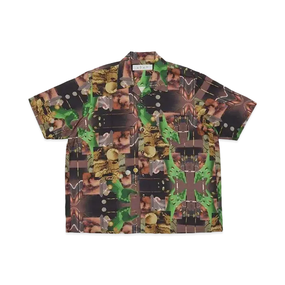 Bal COLLAGE LYOCELL SS SHIRT "BLACK"