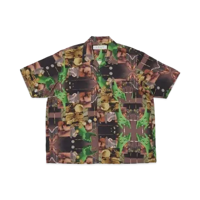 Bal COLLAGE LYOCELL SS SHIRT "BLACK"