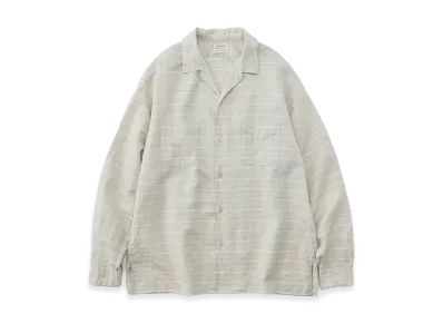 NICENESS E.Romeo check Shirt "White"