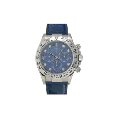 ROLEX Cosmograph Daytona 8P Diamonds "Sodalite/White Gold"