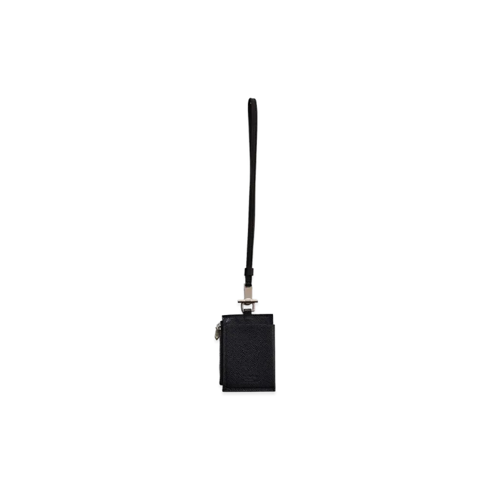 NICENESS Bay Ray - Short Zip Card Case-Short Strap "Black Caviar"