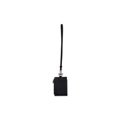 NICENESS Bay Ray - Short Zip Card Case-Short Strap "Black Caviar"