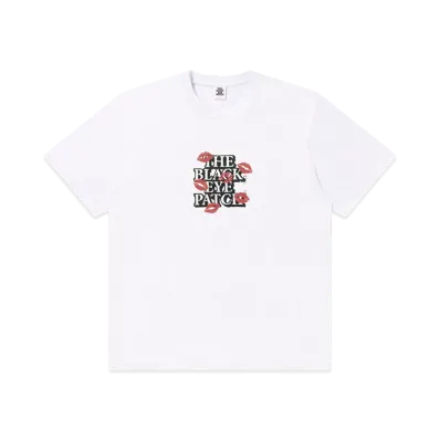 BlackEyePatch Kisses On OG Label Tee "White"