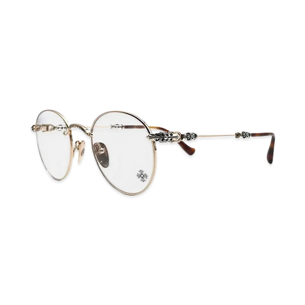 Chrome Hearts BUBBA-A 49 Floral Boston "Gold"