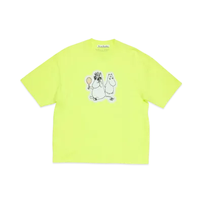 Acne Studios x Moomin T-Shirts "Bright Yellow"