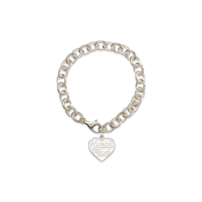 HUMAN MADE Heart Silver Bracelet "Silver" HM28GD068