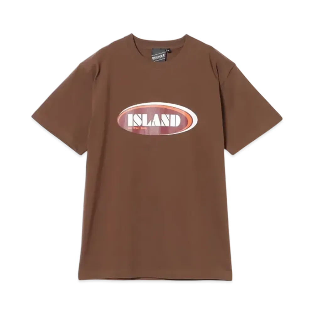 BEAMS ISLAND Tee "Brown"