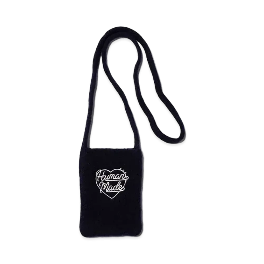 HUMAN MADE Knit Mini Shoulder Bag "Navy"