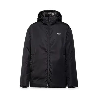 PRADA Re-Nylon Down Jacket "Black"