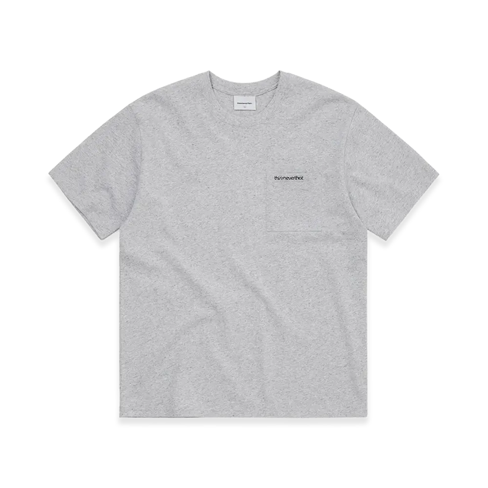 thisisneverthat Basic Pocket Tee "Heather Grey"