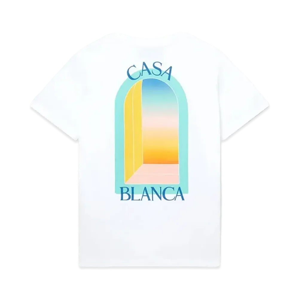 Casablanca L'Arc Colore T-Shirt "White"