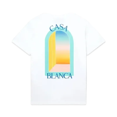 Casablanca L'Arc Colore T-Shirt "White"
