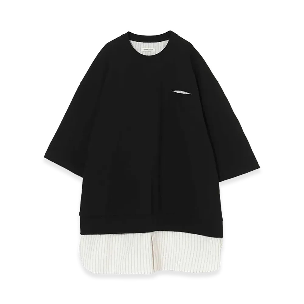 UNDERCOVER Cotton Sweat T-shirt "Black"
