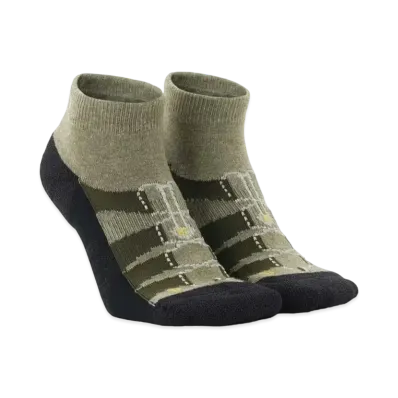 KEEN Lo-Cut Socks "Green/Navy"