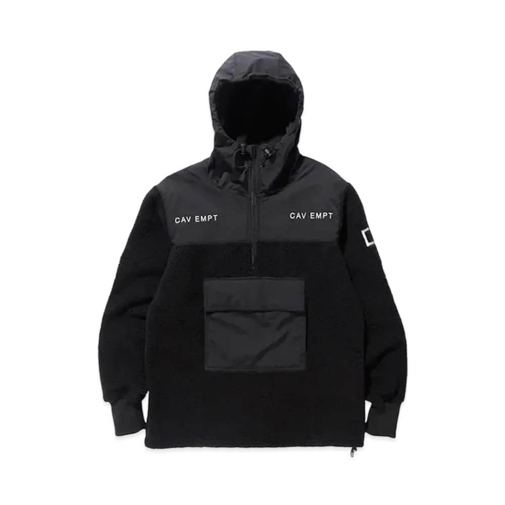 Cav Empt (C.E) PULLOVER LIGHT FLEECE #4 "Black"