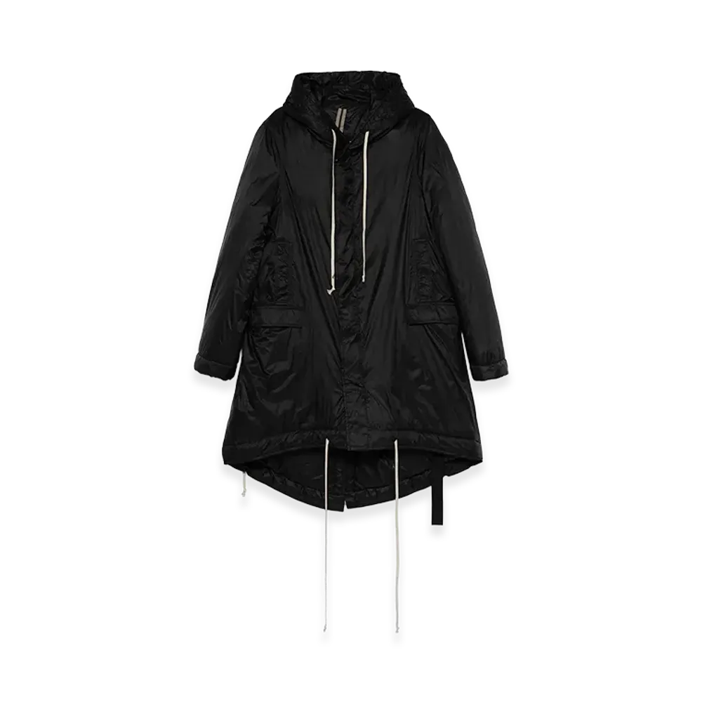 Rick Owens DRKSHDW Fishtail Parka "Black"
