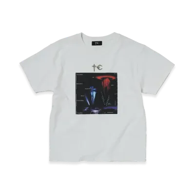 THUG CLUB Lightning Hierarchy T-Shirt "White"