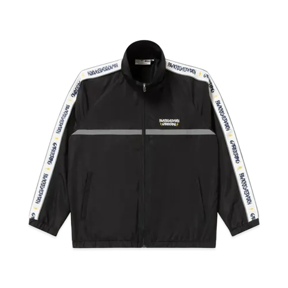 Black Eye Patch x Careering Track Jacket "Black"