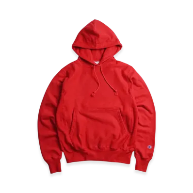 Champion Reverse Weave Pullover Hooded Sweat Bigsize "Red"