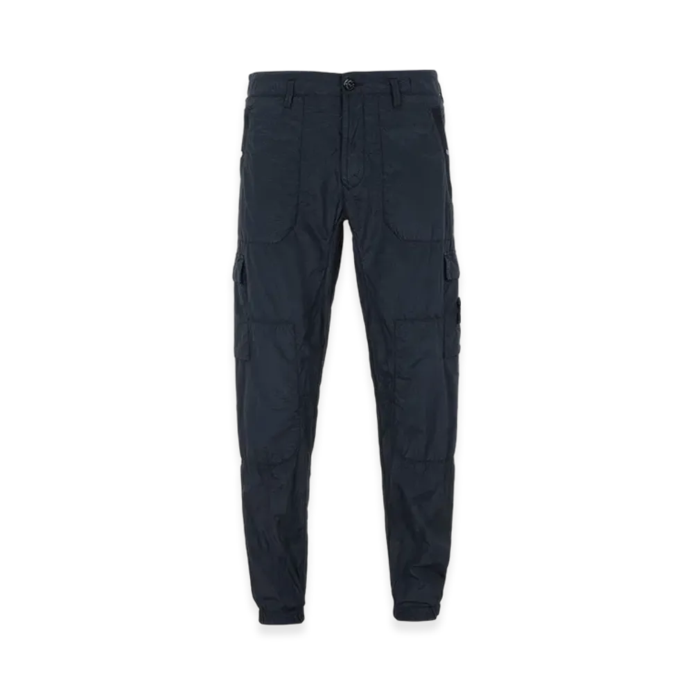 Stone Island 32029 S.I.PA/PL Seersucker TC Pants - 20SS "Navy Blue"
