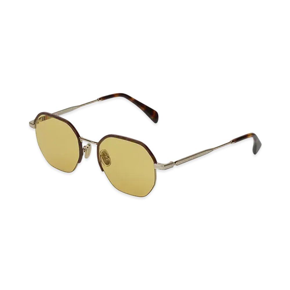 Paul Smith Octagon Shaped Sunglasses "Yellow"