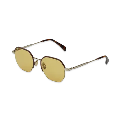 Paul Smith Octagon Shaped Sunglasses "Yellow"