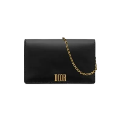 Dior Wallet On Chain "Black"