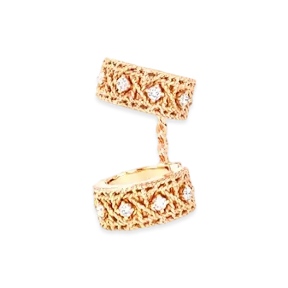 Dior My Dior Single Ear Accessory Diamond "Pink Gold/White Gold"