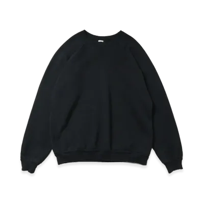 A.PRESSE Vintage Double V Sweatshirt "Black"